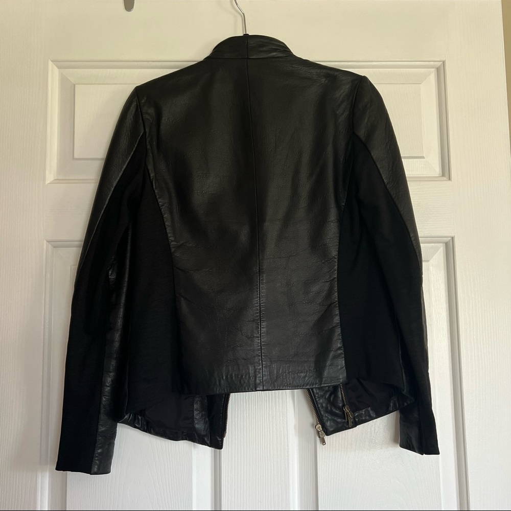 Dkny Lambskin Leather Jacket Gem